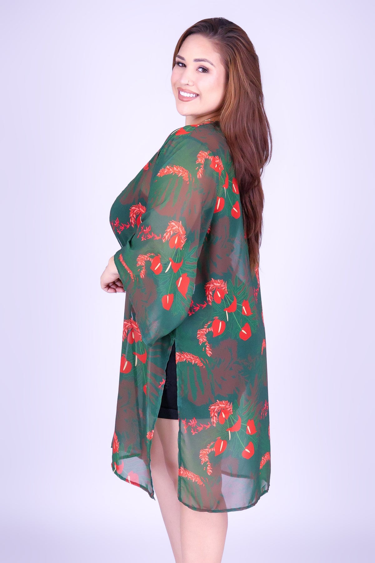 LUANA CHIFFON CARDIGAN