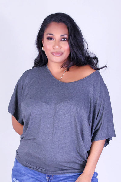 NOT NOW SUSAN DOLMAN TOP