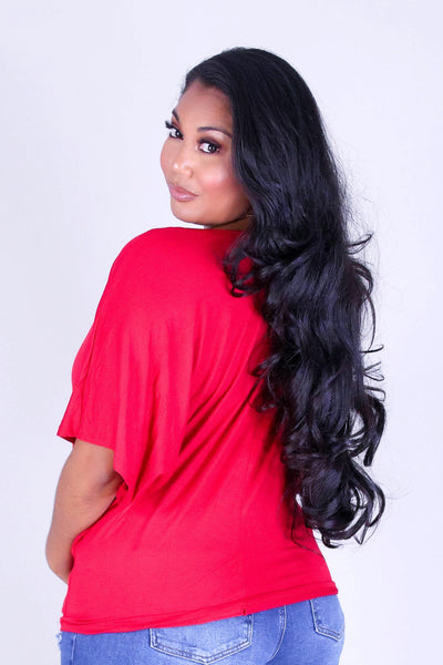 NOT NOW SUSAN DOLMAN TOP