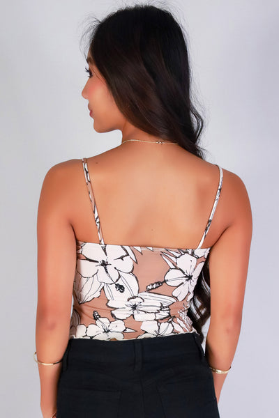 Jeans Warehouse Hawaii - SL PRINT - EDGE OF PARADISE FLYAWAY TOP | By PAPERMOON/ B_ENVIED