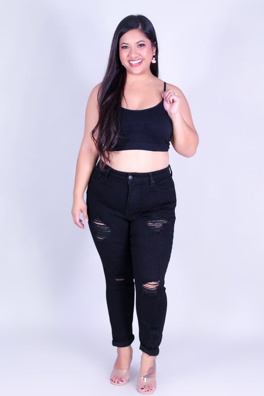 FLAWLESS PER USUAL DENIM CAPRI'S