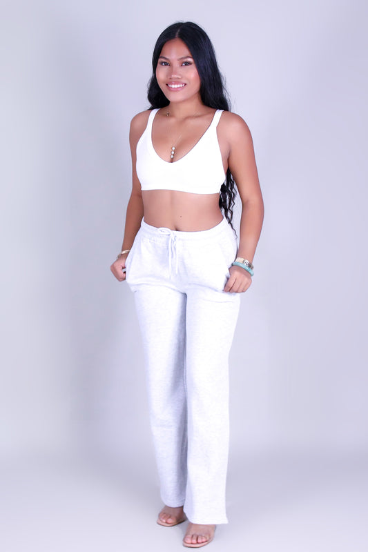 OFF-DUTY FLEEVE PANTS