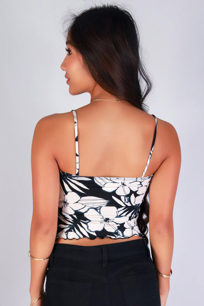 Jeans Warehouse Hawaii - SL PRINT - EDGE OF PARADISE FLYAWAY TOP | By PAPERMOON/ B_ENVIED