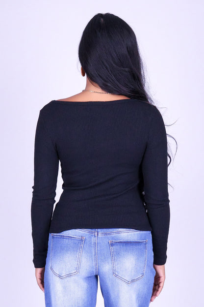RISE UP LONG SLEEVE TOP