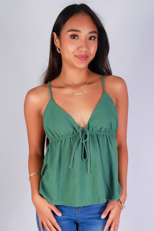 LOVELY FLUTTER BABYDOLL TOP