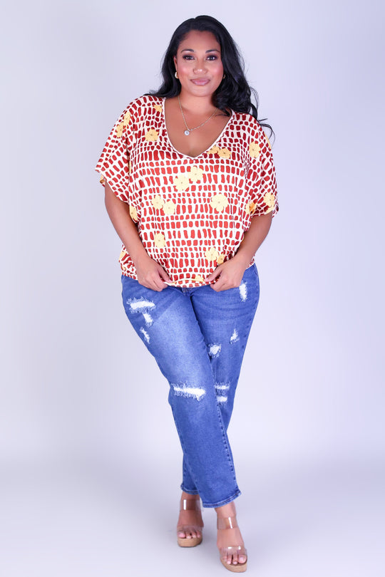 PUAKENIKENI MITER SHELL DOLMAN TOP