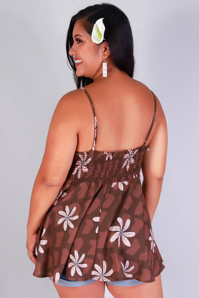 TIARE SHELL TIE FRONT TOP