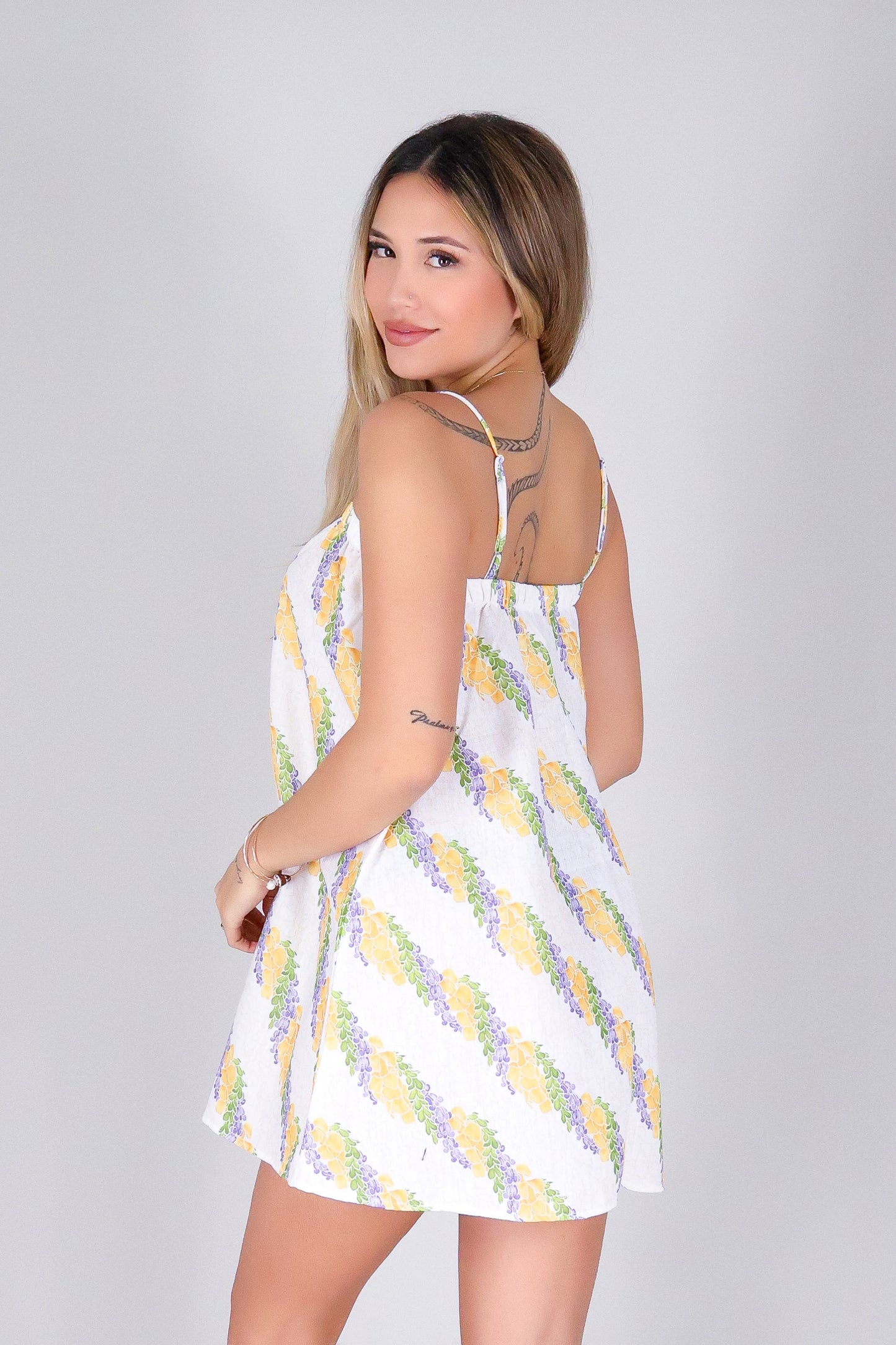 TWISTED LEI DRESS