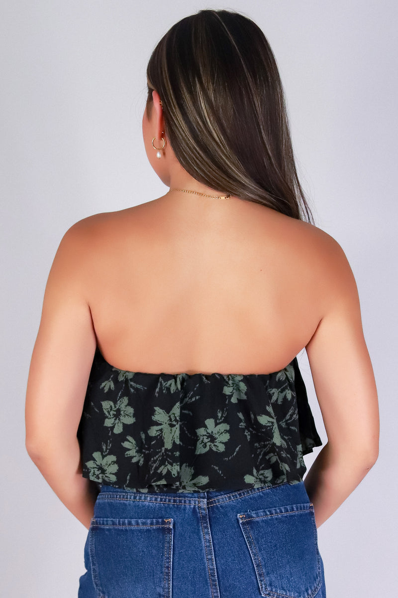 FLUTTER CHIC TUBE TOP