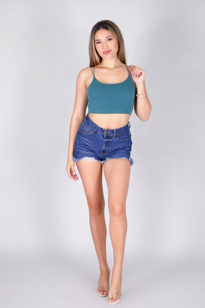STICK TO THE BASICS CROP TOP