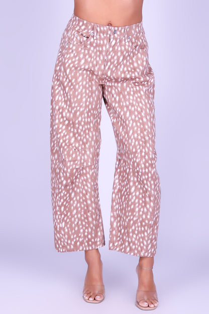 DOE EYES BARREL JEANS