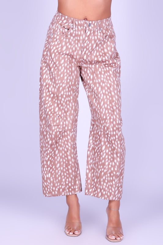 DOE EYES BARREL JEANS