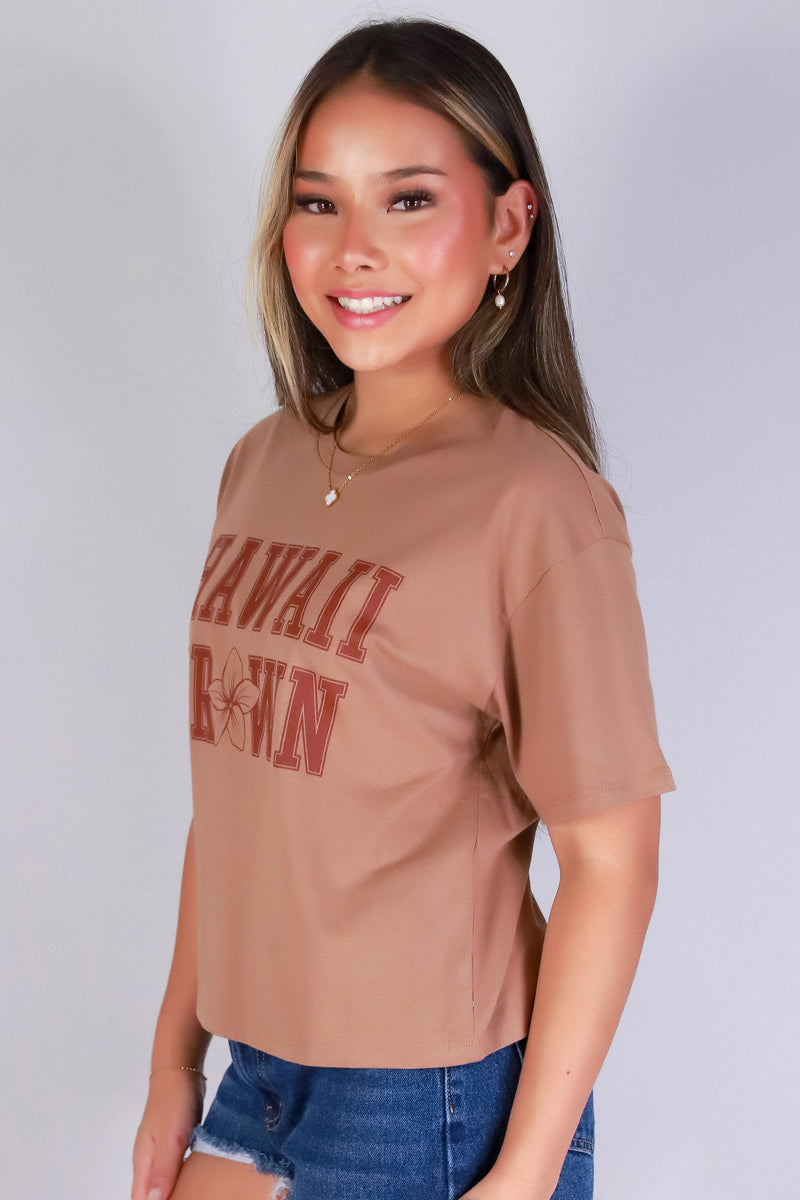 Jeans Warehouse Hawaii - S/S SCREEN - HI GROWN PLUMERIA TEE | By ORGANIC GENERATION