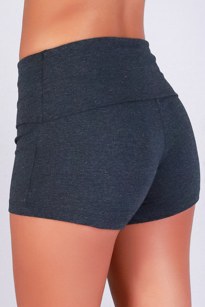 Jeans Warehouse Hawaii - KNIT HOT SHORTS - DON'T HAVE TO TELL FOLD OVER SHORTS | By POPULAR 21