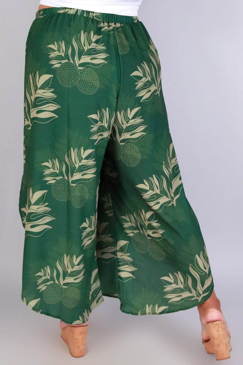 Jeans Warehouse Hawaii - PLUS PRINT WOVEN CAPRI&