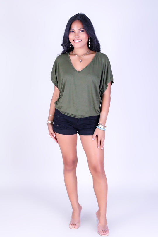 BUYING TIME DOLMAN TOP