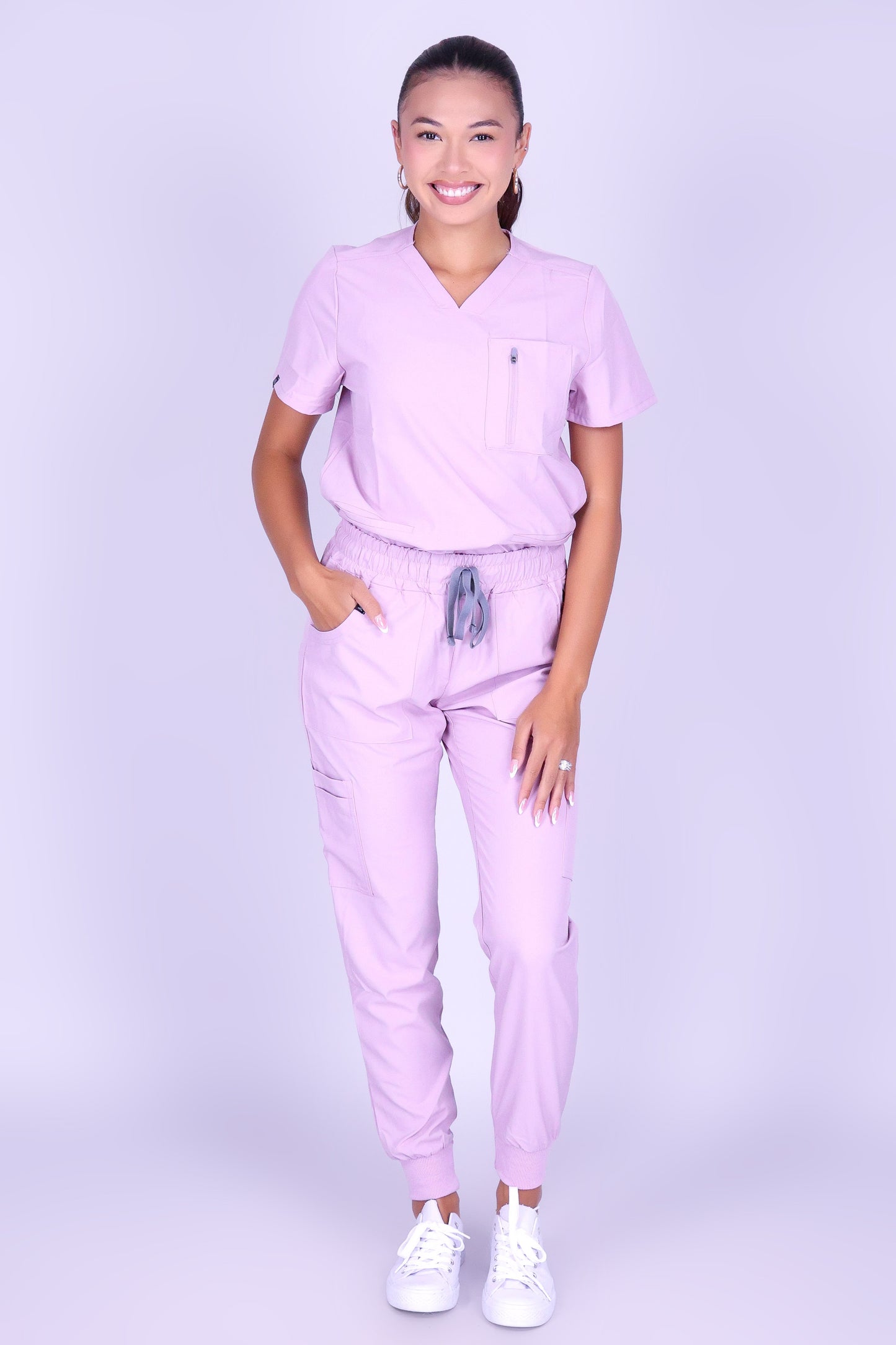 BE PATIENT WITH ME SCRUB PANTS