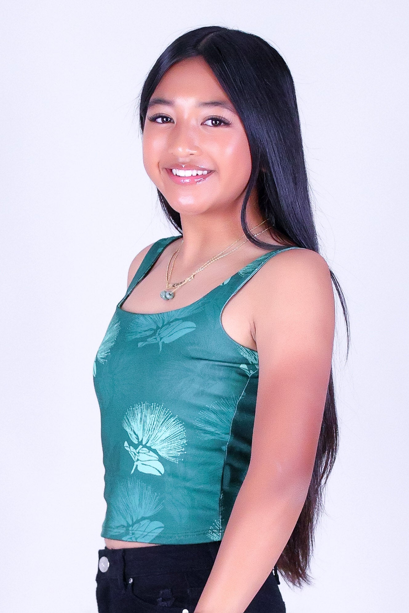 OHIA SQUARE NECK TOP | KIDS SIZE 2-16