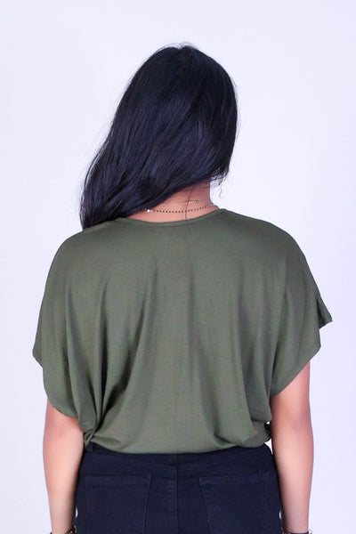 CALLING OUT DOLMAN TOP