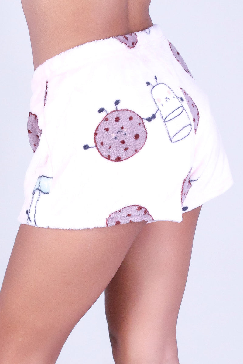 MILK & COOKIES PAJAMA SHORTS