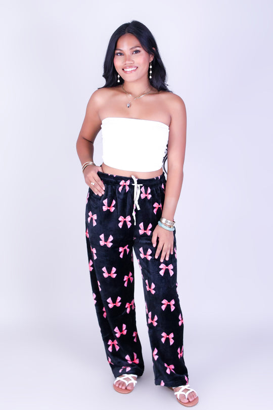 BOW BABE PAJAMA PANTS