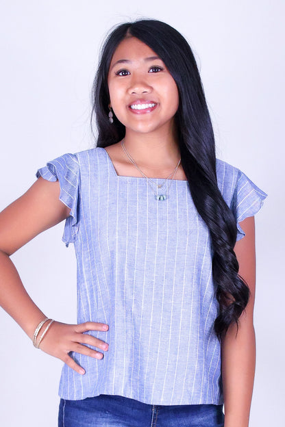 WEEKEND FLUTTER TOP | KIDS SIZE 2-16