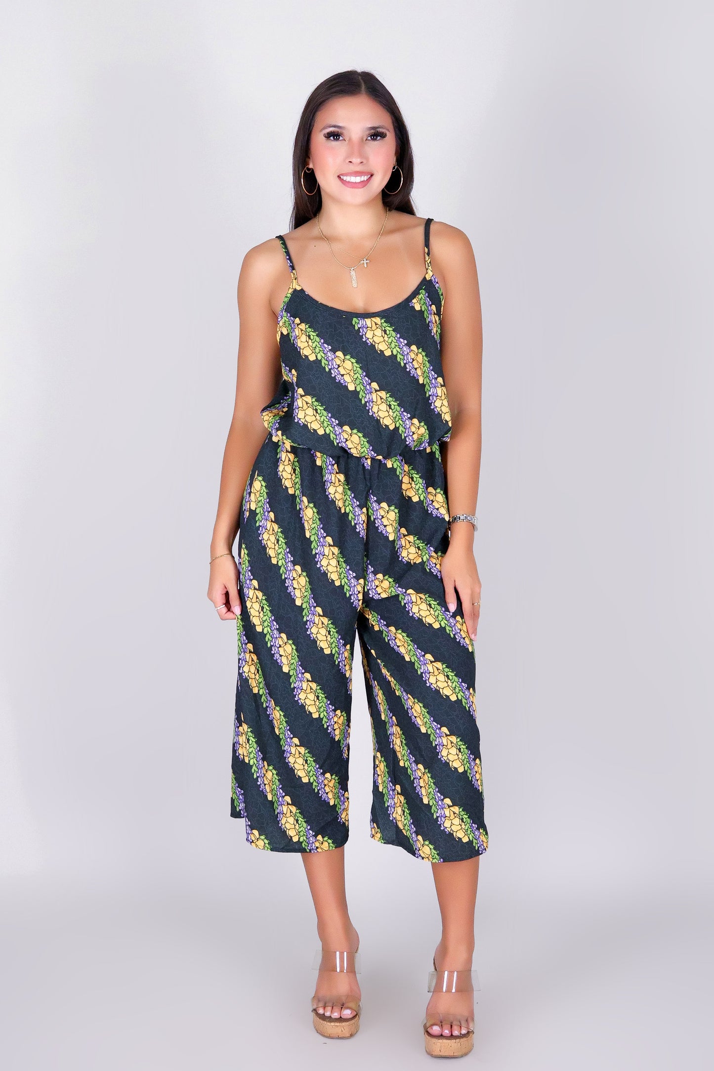 TWISTED LEI JUMPSUIT