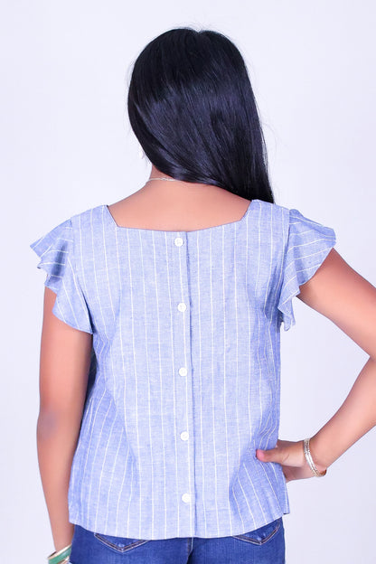 WEEKEND FLUTTER TOP | KIDS SIZE 2-16