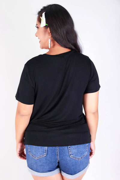Jeans Warehouse Hawaii - PLUS S/S SCREENS - MAILE PUA LEI TEE | By LUZ
