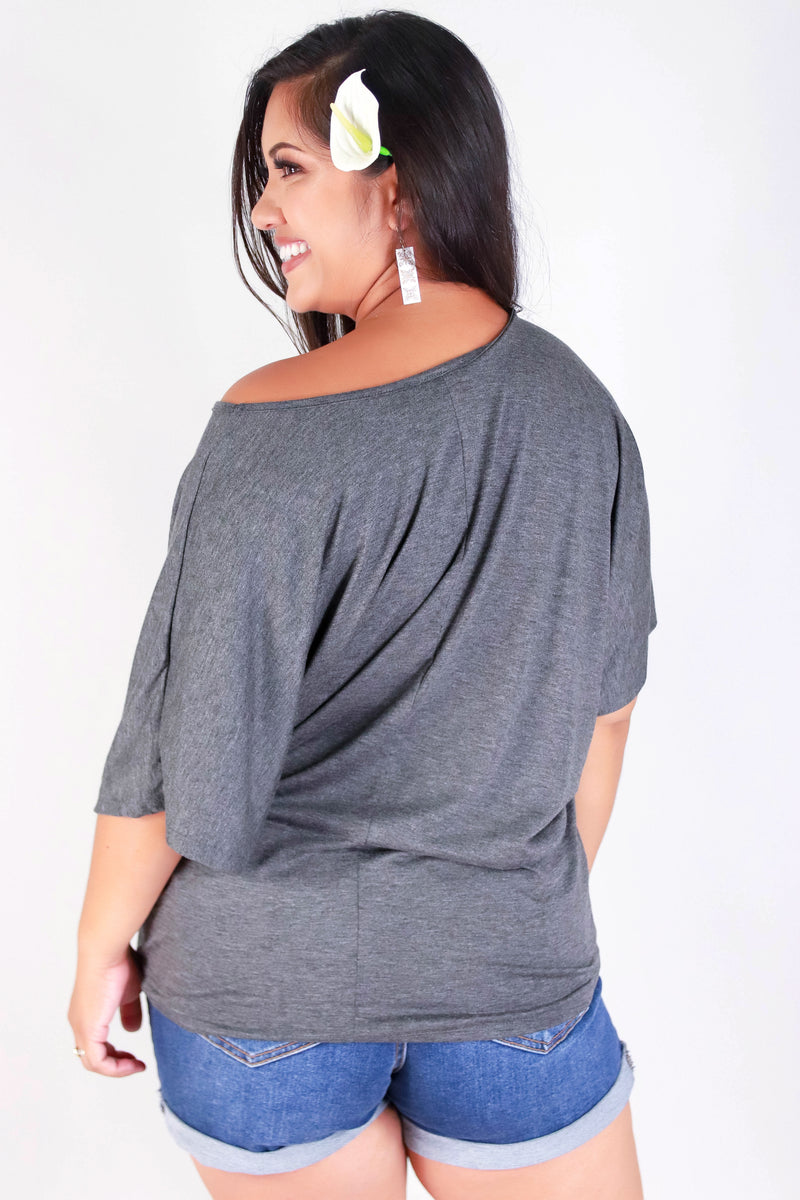 NOT NOW SUSAN DOLMAN TOP