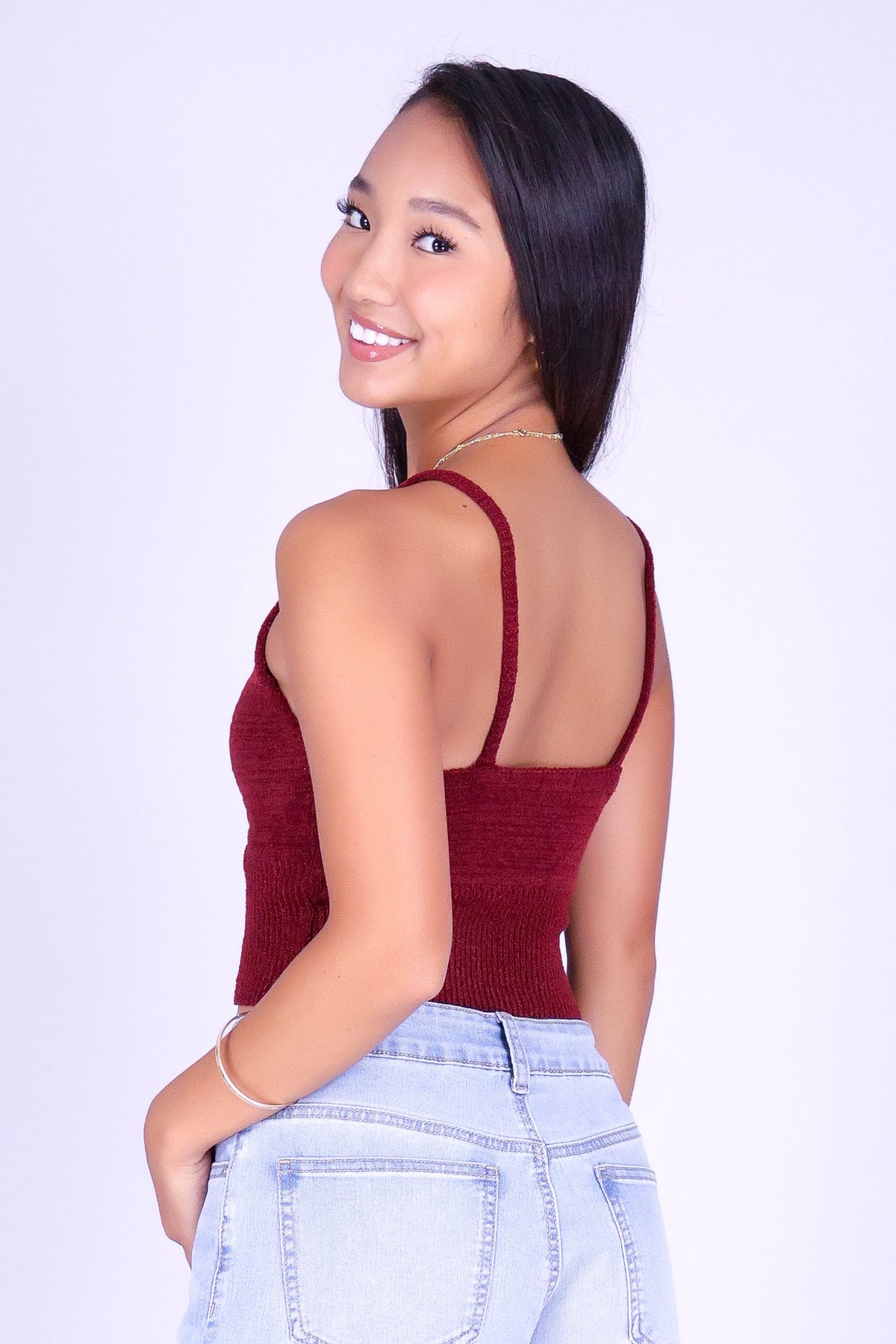 FEELING ALRIGHT KNIT TOP