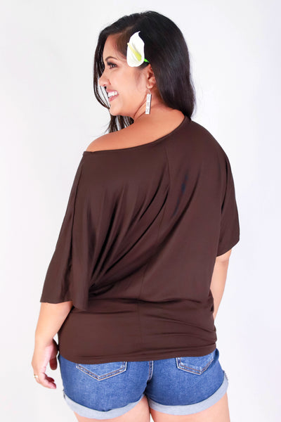 NOT NOW SUSAN DOLMAN TOP