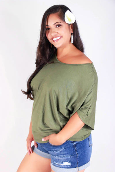 NOT NOW SUSAN DOLMAN TOP