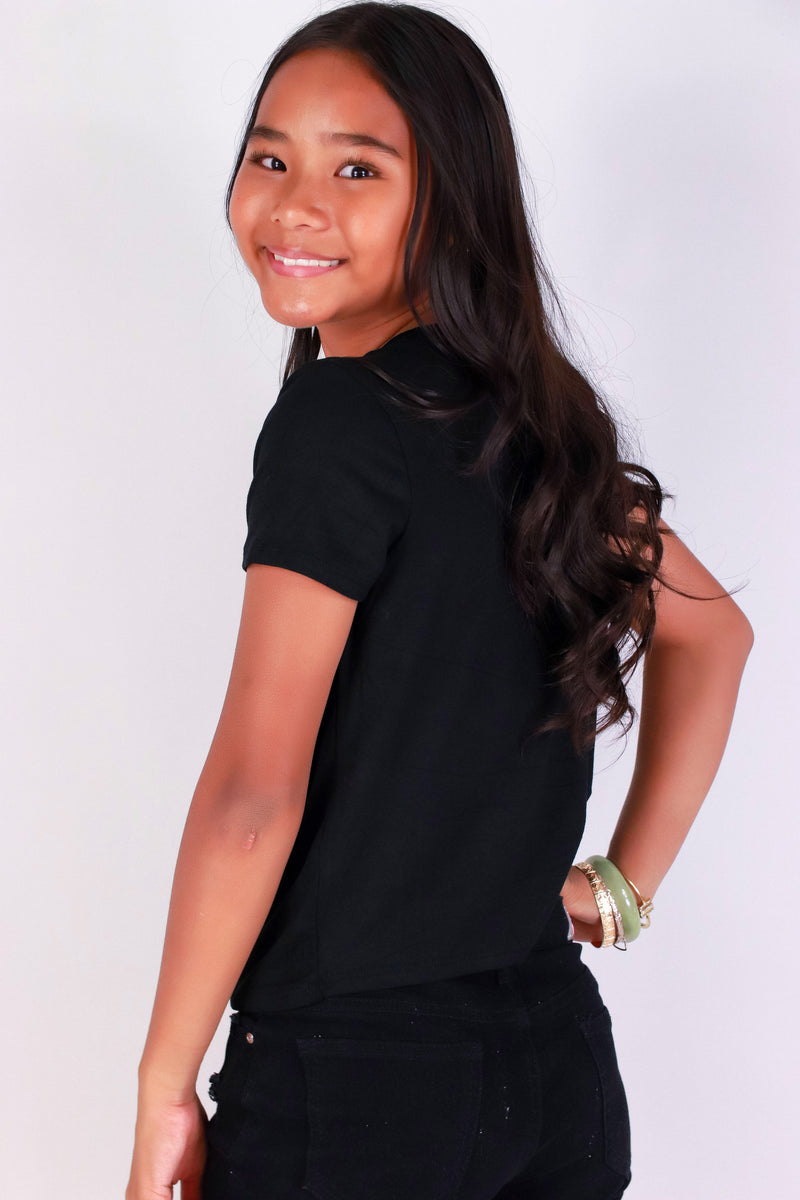 Jeans Warehouse Hawaii - S/S PRINT 7-16 - INTERTWINED LEI TEE | KIDS SIZE 7-16 | By LUZ