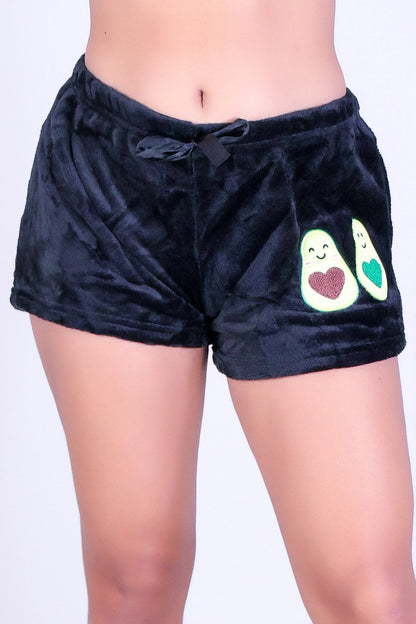 AVOCADO PAJAMA SHORTS