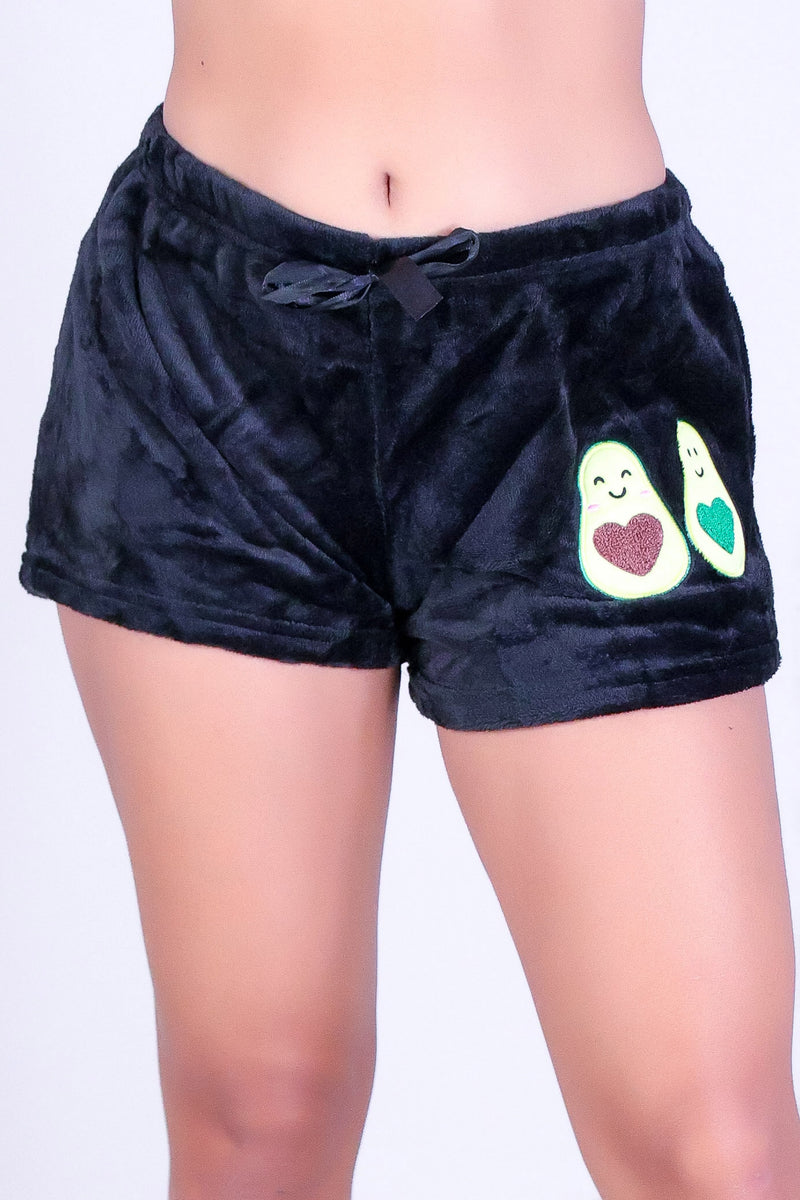 AVOCADO PAJAMA SHORTS