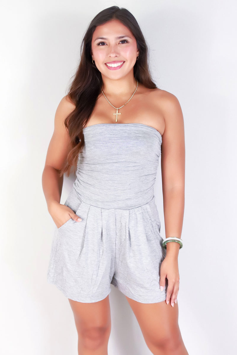 Jeans Warehouse Hawaii - SOLID CASUAL ROMPERS - MY EVERYDAY ROMPER | By HEART & HIPS