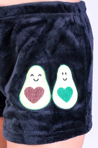 AVOCADO PAJAMA SHORTS