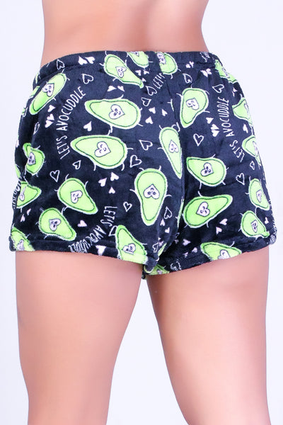AVOCUDDLE PAJAMA SHORTS