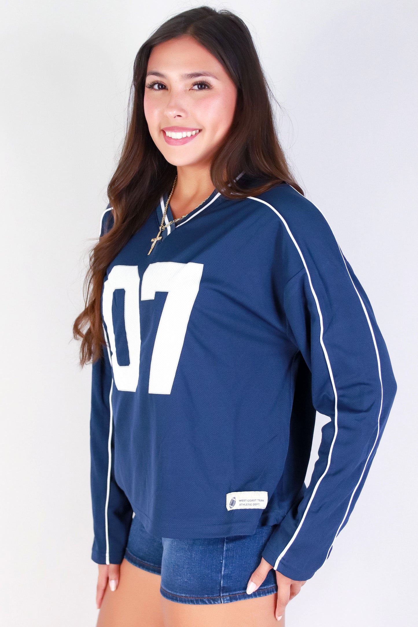 Jeans Warehouse Hawaii - L/S PRINT WOVEN CASUAL TOPS - #07 JERSEY | By STYLE MELODY