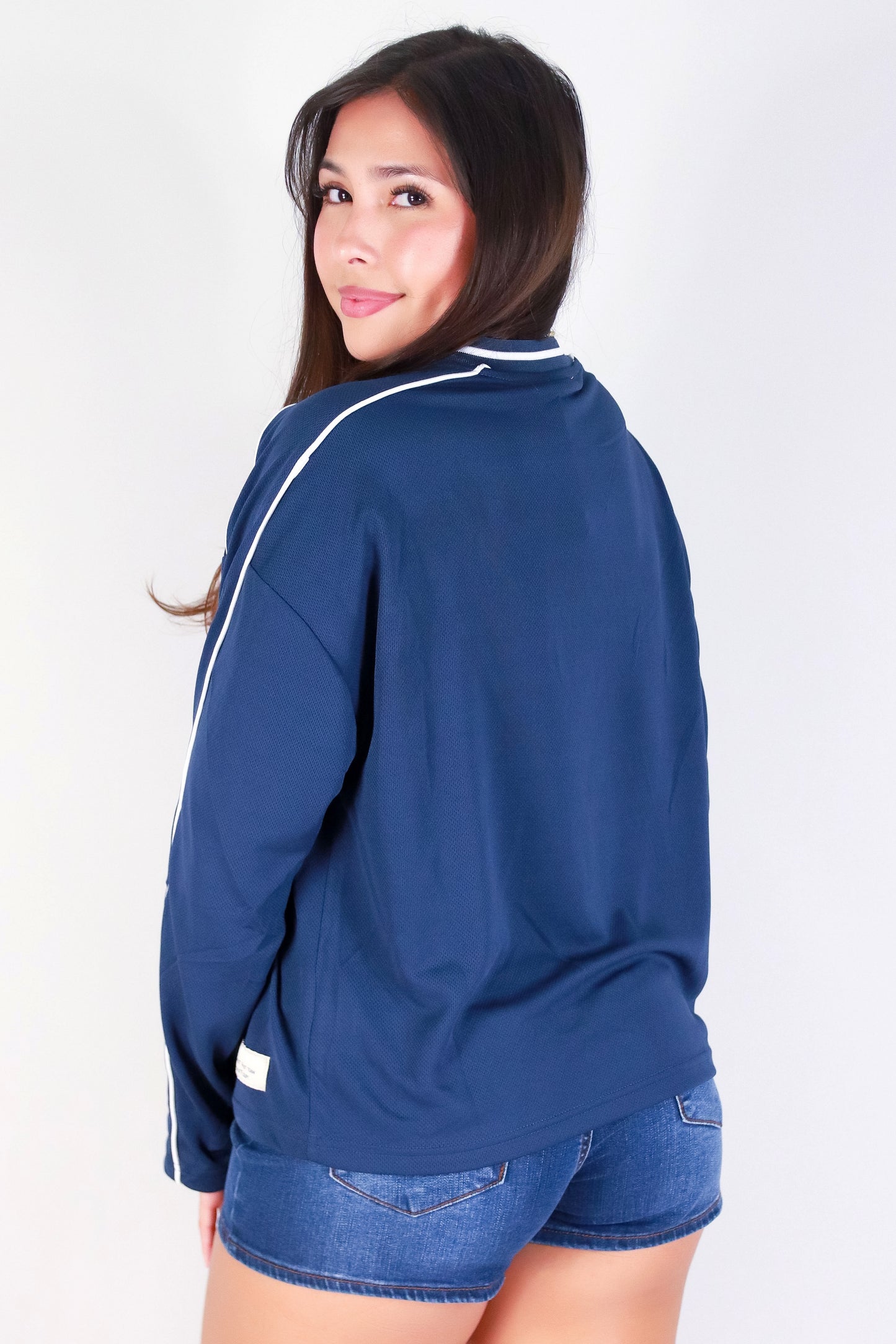 Jeans Warehouse Hawaii - L/S PRINT WOVEN CASUAL TOPS - #07 JERSEY | By STYLE MELODY