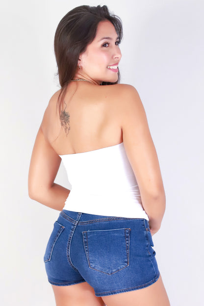 Jeans Warehouse Hawaii - SL CASUAL SOLID - FLIRTY FIT TUBE TOP | By ANWND