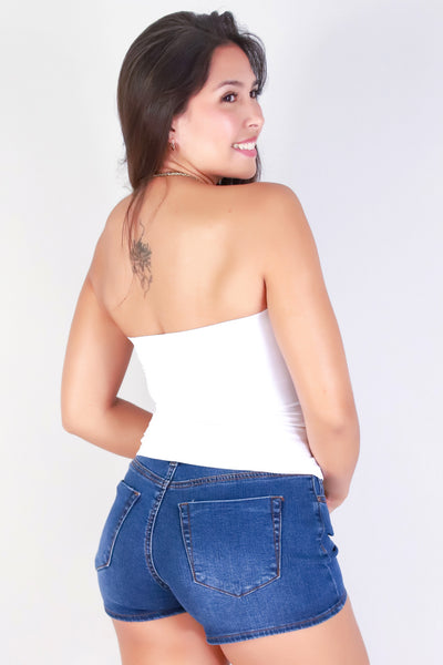 Jeans Warehouse Hawaii - SL CASUAL SOLID - FLIRTY FIT TUBE TOP | By ANWND