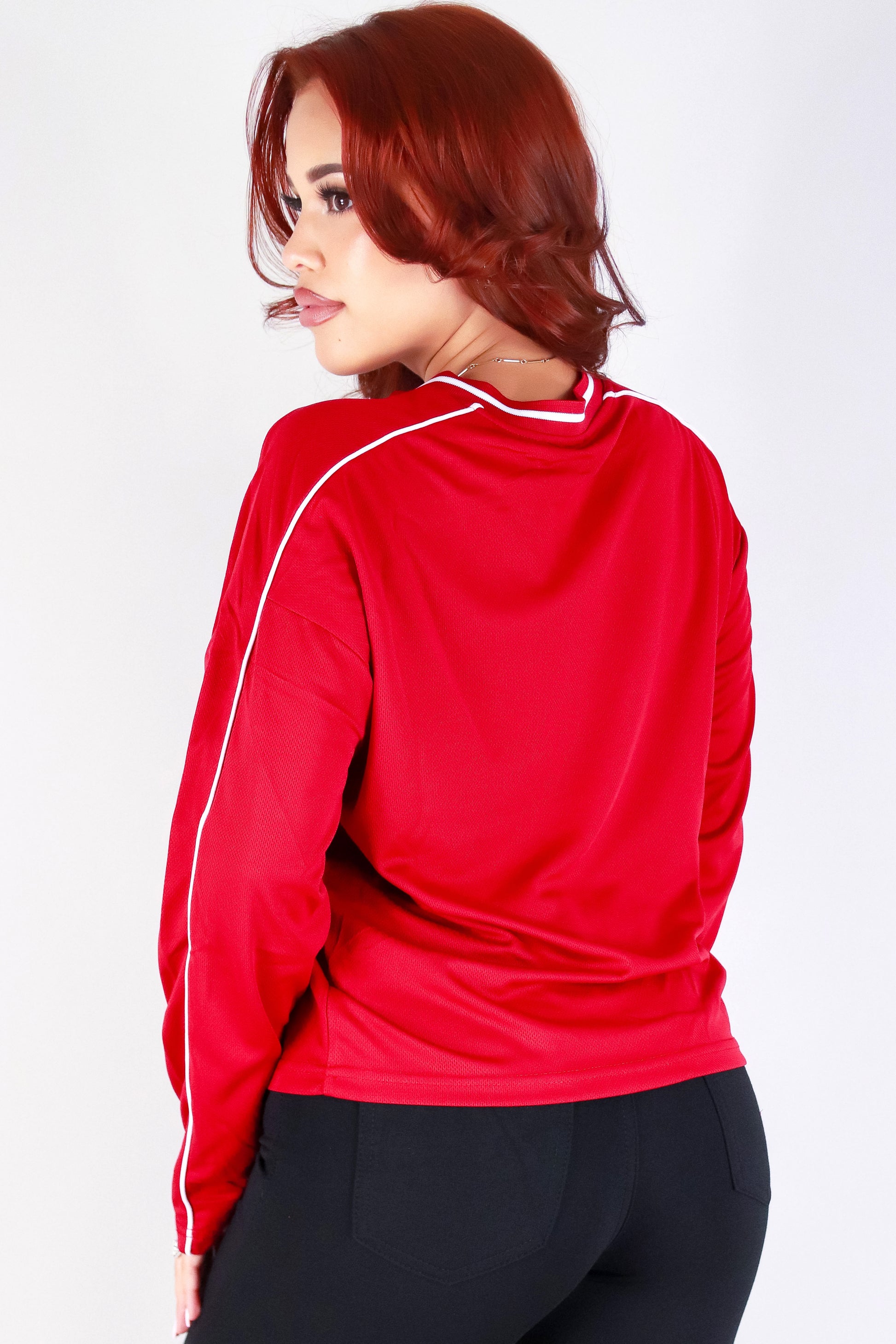 Jeans Warehouse Hawaii - L/S PRINT WOVEN CASUAL TOPS - #07 JERSEY | By STYLE MELODY