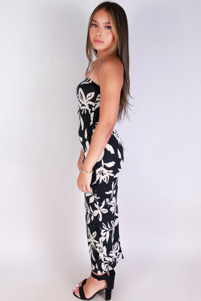 Jeans Warehouse Hawaii - TUBE LONG PRINT DRESSES - SLIP INTO THIS TUBE DRESS | By PAPERMOON/ B_ENVIED