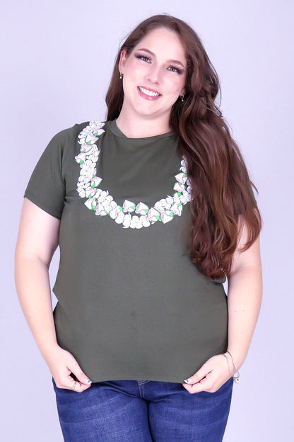2 PIKAKE LOKELANI LEI TEE