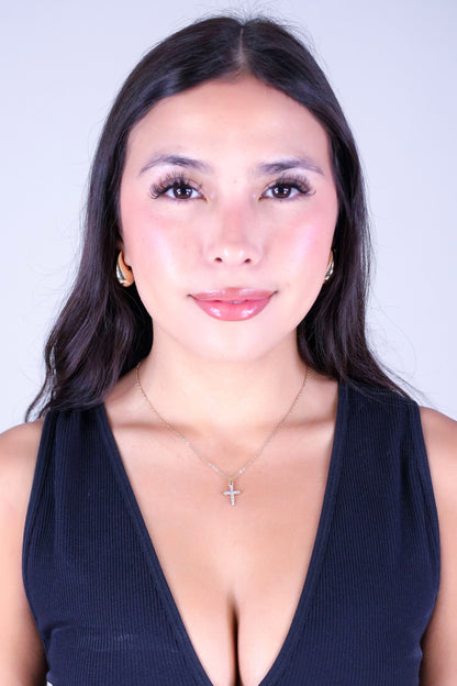 CHERISHED CROSS NECKLACE