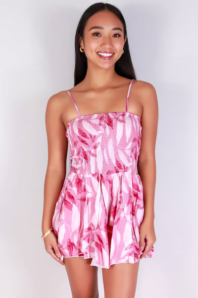 Jeans Warehouse Hawaii - PRINT CASUAL ROMPERS - SUNKISSED ROMPER | By I JOAH
