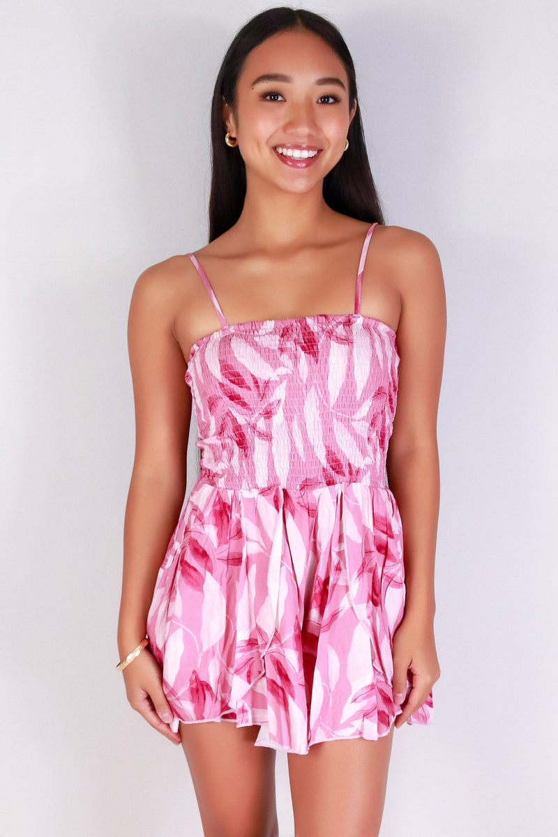Jeans Warehouse Hawaii - PRINT CASUAL ROMPERS - SUNKISSED ROMPER | By I JOAH