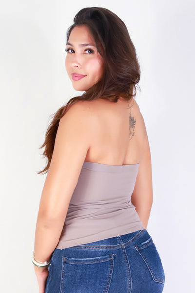 Jeans Warehouse Hawaii - SL CASUAL SOLID - FLIRTY FIT TUBE TOP | By ANWND